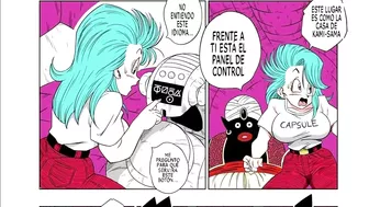 Mr. Popo fucks Bulma's tight pussy with his long cock - Dragon Ball Z