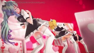 Mmd R-18 Anime Girls Sexy Dancing Clip 276