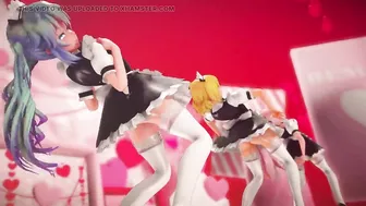 Mmd R-18 Anime Girls Sexy Dancing Clip 276