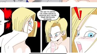 Android 18 Anally Fucked By Goku, Receives Anal Creampie