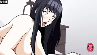 Fucking Hinata's ass