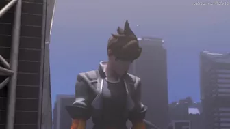 Giantess Tracer in City [Animation]