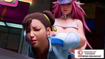 CHUN LI FUCKED ON PUBLIC BY POLICE GIRL FUTANARI - STREET FIGHTER HENTAI ANIMATION 4K 60FPS