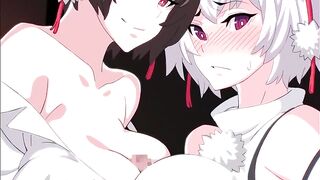 hentaigameplay (touhou)(japanese)(hentai)(anime)(cartoon)aya momi