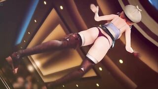 Mmd R-18 Anime Girls Sexy Dancing Clip 280