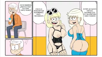 Lincoln secretly fucks two girls in the locker room - The Loud House hentai