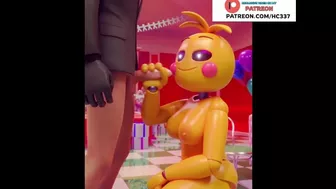 FNAF CHICA DO AMAZING BLOWJOB IN THE CAFE | FIFE NIGHTS AT FREDDYS HENTAI ANIMATION 4K 60FPS