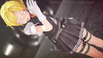 Mmd R-18 Anime Girls Sexy Dancing Clip 249