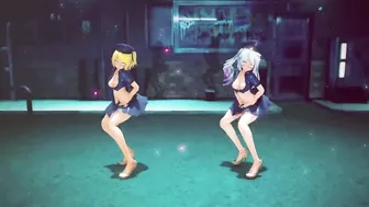 Mmd R-18 Anime Girls Sexy Dancing Clip 264