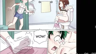 Uraraka's Wet Pussy Drilled by Deku's Cock - My Hero Academia