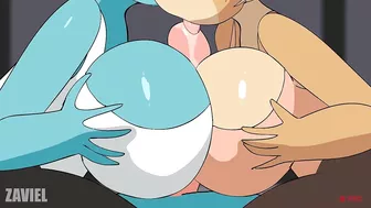 Nicole Gym Threesome Cartoon Hentai