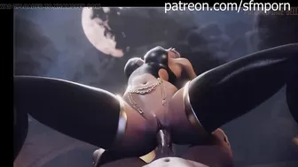 apex legend - wattson creampied on halloween