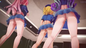 Mmd R-18 Anime Girls Sexy Dancing Clip 286