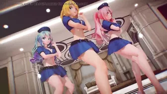 Mmd R-18 Anime Girls Sexy Dancing Clip 286