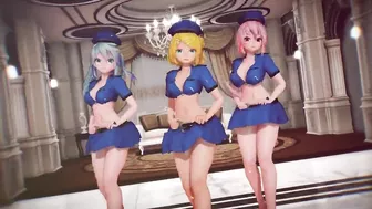 Mmd R-18 Anime Girls Sexy Dancing Clip 286