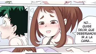 Izuko Midoriya finds Ochaco Uraraca and ends up fucking her