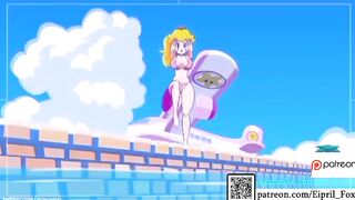 Hot Princess Peach Get Fucked So Rough - Mario Bros Hentai 3D