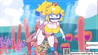 Hot Princess Peach Get Fucked So Rough - Mario Bros Hentai 3D