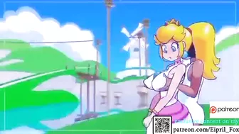 Hot Princess Peach Get Fucked So Rough - Mario Bros Hentai 3D