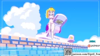 Hot Princess Peach Get Fucked So Rough - Mario Bros Hentai 3D