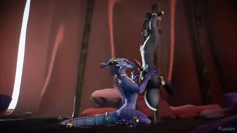 Dragon Princess Milks Good Boy Furry Wolf - Yiff Hentai Animation