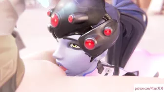 Hot Lesbian Overwatch Hentai Tracer x Widowmaker