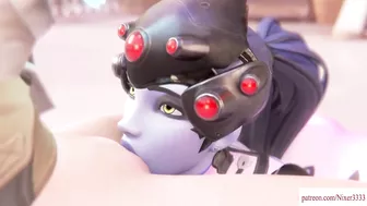 Hot Lesbian Overwatch Hentai Tracer x Widowmaker