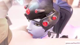 Hot Lesbian Overwatch Hentai Tracer x Widowmaker