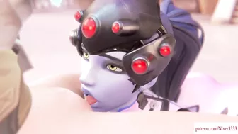 Hot Lesbian Overwatch Hentai Tracer x Widowmaker