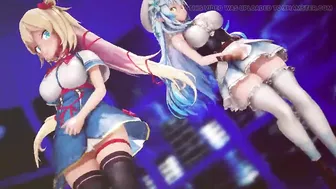 Mmd R-18 Anime Girls Sexy Dancing Clip 292