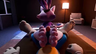 Blaze x Sonic Wet Footjob Cum on Feet Hentai Animation