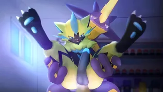 Zeraora & Toxtricity Lewd Training Pokemon Fucking Hentai Animation