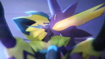 Zeraora & Toxtricity Lewd Training Pokemon Fucking Hentai Animation