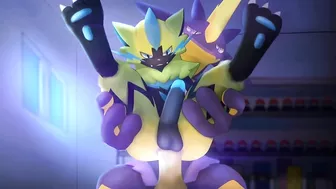 Zeraora & Toxtricity Lewd Training Pokemon Fucking Hentai Animation