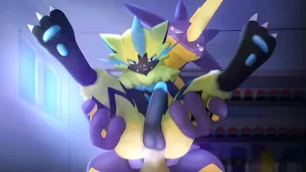 Zeraora & Toxtricity Lewd Training Pokemon Fucking Hentai Animation