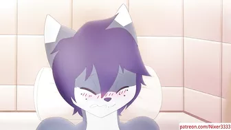 Furry hentai story condom breaks in the bathroom