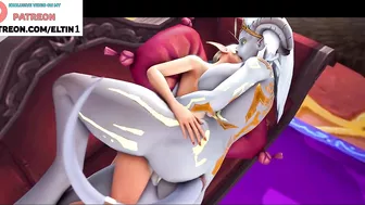 Futanari Furry Have Fun Fucking Elf And Creampie | Best Futa Furry WOW Hentai 4k 60fps