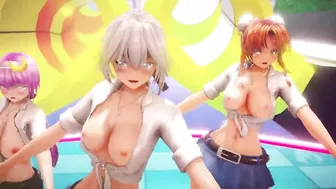 Mmd R-18 Anime Girls Sexy Dancing Clip 285