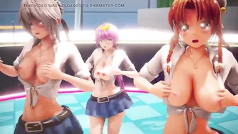 Mmd R-18 Anime Girls Sexy Dancing Clip 285