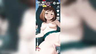 Ochako uraraka chan mi academia de heroes anime hentai waifu