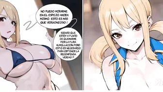 Erza Scarlet follada por enorme verga por su apretado coño