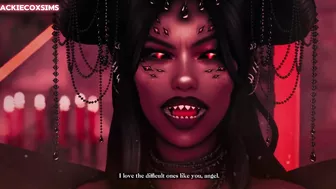 BIG TITTY HORNY DEMON WANTS YOUR ANGELIC COCK - PATREON JACKIECOXSIMS