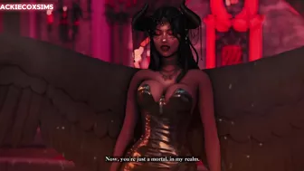 BIG TITTY HORNY DEMON WANTS YOUR ANGELIC COCK - PATREON JACKIECOXSIMS