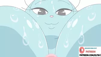 Gumball`s Mom Hard Fucking In Shower And Getting Creampie | Furry Hentai Animation World of Gumball