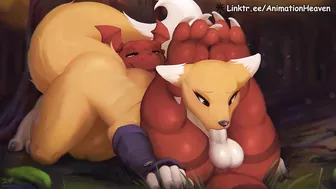 Renamon's Blowjob || 4K60