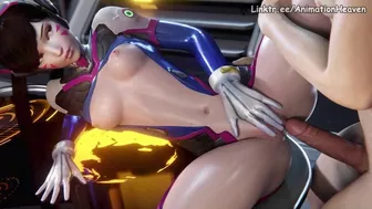 Lucky Fans Fucks D.Va || 4K60