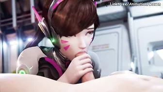 Lucky Fans Fucks D.Va || 4K60