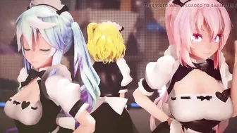 Mmd R-18 Anime Girls Sexy Dancing Clip 289