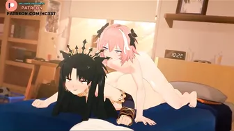 RIN TOHSAKA FUCKED BY ASTOLFO AFTER MCDONALDS | FATE HENTAI ANIMATION 4K 60FPS