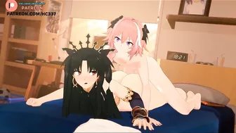 RIN TOHSAKA FUCKED BY ASTOLFO AFTER MCDONALDS | FATE HENTAI ANIMATION 4K 60FPS